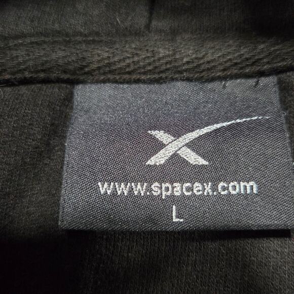 SpaceX Falcon Heavy 2018 Starman Mission Hoodie SIZE LARGE - Picture 8 of 10